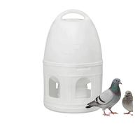 Fuente De Agua Pájaros | Bebedero De Gran Capacidad De 3 litros - agua para Palomas Y Loros,Destinado A Periquitos El Jardín El Interior La Granja El Exterior El Patio Y El Cuello Trasero