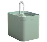 Fuente de agua para compañía, dispensador de agua para gatos, ultra silenciosa 1.5 L fuente de agua para gato inalámbrico, fuente de agua para compañía con filtro para gatos pájaros perros