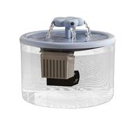 Fuente de agua para gatos, 1,2 l, dispensador automático de agua para gatos | para dormitorio, salón, cocina, apartamento, zona de juegos
