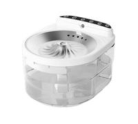 Fuente de Agua para Gatos,3 litros Silenciosa Inalámbrica Automática | Bebedero para Gato, Perro, Cachorro | para Hidratación de Mascotas en Interiores, Salón, Recepción, Balcón