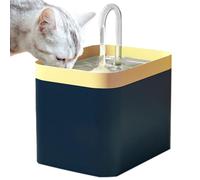 Fuente de agua para gatos | Cuenco de agua automático para fuente de gato | Cuenco de agua para fuente de gato de 1,5 l, bebedero para perro, dispensador de agua para varias mascotas, gatos, perros, p