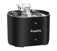 Fuente de agua para gatos de 2,2 L, pequeña y silenciosa, de baja energía con filtro de 4 etapas, sin BPA y fácil de limpiar, fuentes de agua para gatos de interior y perros pequeños
