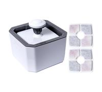 Fuente De Agua para Gatos De Interior 2,5 L Desmontable Inalámbrico