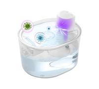 Fuente de agua para gatos - Dispensador automático de agua para mascotas de 3 L, bebedero recargable para mascotas de 5 V/1 A | Cuenco de hidratación con sensor inteligente, fuente para beber, escrito