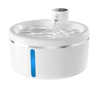 Fuente de agua para gatos, dispensador automático de silencio para mascotas, gran capacidad, silencioso, automático, viajes, gatos