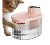 Fuente de Agua para Gatos - Filtro de 3 litros, eléctrico para Mascotas, Dispositivo para Beber portátil, Cuenco para múltiples Animales, Kit de apartamento de Viaje | Proporciona un s
