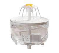Fuente de agua para gatos, Fuente automática para mascotas - Suministros de alimentación y bebedero para gatos con diseño floral de 33,8 onzas | Bebedero para gatitos, automático, ultrasilencioso, apt