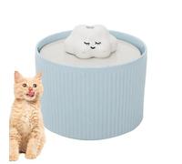 Fuente de agua para gatos, fuente de agua de cerámica para gatos, suministro de agua para gatos, filtro automático de agua para perros, fuente silenciosa para perros, filtro de agua para mascotas,