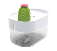 Fuente de agua para gatos | Fuente silenciosa y lavable de 3 litros con agua | Bebedero para mascotas Fácil de limpiar para gatitos y animales domésticos