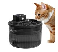 Fuente De Agua Para Gatos Inalámbrica 2L Bebedero Silencioso Para Gatitos | Bebedero Con Filtro Para Gatitos Para Dueños De Mascotas Veterinarios Refugios De Animales Hospital Y Doméstico