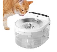 Fuente de agua para gatos inalámbrica | Bebedero recargable con sensor de movimiento - Fuente de agua extraíble para gatos | para perros y cachorros, interior, casa, apartamento, salón