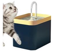 Fuente De Agua para Gatos para Beber | Fuente De Agua Silenciosa Automática para Mascotas | Fontana per Acqua Potabile per Animali Domestici Da 1,5 L | Distributore D'acqua per Cani