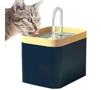 Fuente De Agua para Gatos para Beber | Fuente De Agua Silenciosa Automática para Mascotas | Fontana per Acqua Potabile per Animali Domestici Da 1,5 L | Distributore D'acqua per Cani