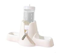 Fuente de Agua para hámster - Portabotellas | Cuencos para Beber sin para jerbos, Ratones, Degus, Lemmings, Accesorios para Jaula, hidratación para Mascotas, hogar Seguro y práctico