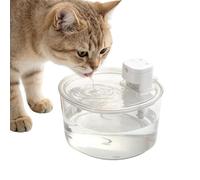 Fuente De Agua para Mascotas 3L Bebedero Recargable Silencioso con Sensor