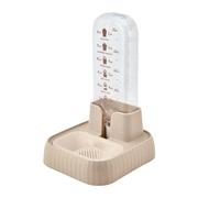 Fuente de Agua para Mascotas, Cuenco de Capacidad de 500 ml, Recarga automática de sifón, de filtración Desmontable, indicador de Flujo Visual, para Perros, Gatos, Animales pequeños