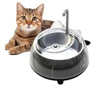 Fuente de agua para mascotas de 2 l de gran capacidad, acero inoxidable, Ultra Quiet Automatic Pump, USB Powered Energy Saving Design, Multi-Stage Filtration Layers | Cat Water Fountain For Animal