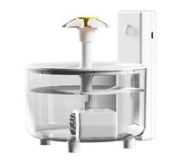 Fuente de Agua para Mascotas Interior - dispensador inalámbrico de Bebida de Gato, alimentador automático 1.5L | Capacidad del Sensor de Movimiento silencioso, de envío de hidratación de 53 oz