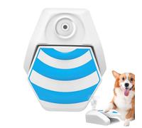 Fuente de agua para perros al aire libre, juguete de fuente de agua para perros fácil de activar, fuente de agua básica para mascotas con acero inoxidable, dispensador de hidratación sin electricidad