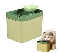 Fuente de agua para perros - Dispensador de bebidas para mascotas de cerámica ABS de 13,5 cm, fuente automática silenciosa | Dispositivo de hidratación para mascotas de material seguro de arcilla alpi