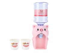 Fuente de Agua PolyGen de fácil Uso Que a los niños Les encantará, un dispensador de Agua portátil para niños y niñas Que es un complemento Encantador para Cualquier Juego de (Window Box/Grül Pig)