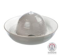 Fuente de agua Vital Flow 1,5 l/ø 28 × 12 cm gris/blanco