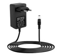 Fuente de Alimentación 12V 2A 24W, Adaptador AC-DC 12V 2000mA, Cargador Universal para Cámaras de Seguridad CCTV, Tiras LED, Routers, Altavoces, Dispositivos Electrónicos, Conector DC 5,5x2,5mm, Cable