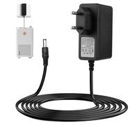 Fuente de Alimentación 12V 2A Adaptador de Corriente AC/DC con Conector DC 5.5x2.5mm, Cargador Universal para Cámaras de Seguridad, Routers, Monitores, Electrónica y Más, Alta Eficiencia y Protección