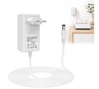 Fuente de Alimentación 12V 3A para AVM Fritz!Box 7490 7590 AX Router WiFi | Adaptador de Corriente, 36W Cargador para 7690, 7560, 7540, 7530, 7530 AX, 7510, 7490, 7430, 7390, 6690, DC 5,5x2,5mm, Blanco