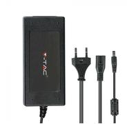 V-TAC Alimentador de plástico 78 W - 24 V con Jack 2,1 Negro IP44