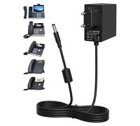 Fuente de Alimentación 5V 2A, Compatible con Yealink T85W T87W T73U T73W T74U T77U T74W, Cargador Universal para Teléfono IP de la Serie T de Yealink, Estaciones de Carga T48S T46G T52S T53W SIP-T22P