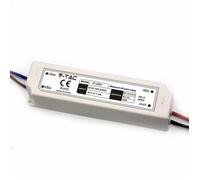 Fuente de Alimentación 75W 6A 12VA 1 Salida IP67 Con Cables Soldadura V-tac