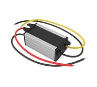 Fuente de alimentación ajustable, dispositivo adaptador de voltaje bajador, salida de 12 V con control estable, adaptador eléctrico con diseño compacto, transformador de potencia automotriz, camión de