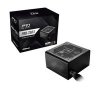 Fuente de Alimentación Asrock PRO-750B 750W Certificación 80 PLUS Bronze activa