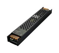 Fuente de alimentación atenuación larga 0-10V, transformador led, luz lineal for gabinete 24 voltios con tiristor, fuente conmutada(CRS300-H1V24 Black Mesh)
