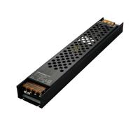 Fuente de alimentación atenuación larga 0-10V, transformador led, luz lineal for gabinete 24 voltios con tiristor, fuente conmutada(CRS200-H1V24 Black Mesh)