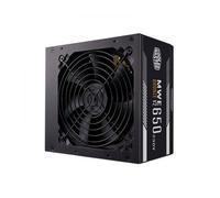 Cooler Master MWE 650 Bronze 230V V2 - Fuente de Alimentación UE, 80 PLUS Bronze, Ventilador HDB Sensible a la Temperatura, Circuito CC a CC + LLC con Raíl Único de +12V - 5 Años de Garantía