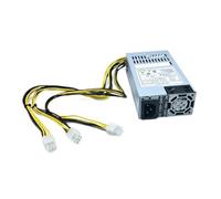 Fuente de alimentación ATX flexible de 250/300/400/500 W 1U para espacios pequeños con cable fijo y PCIe de 6 pines