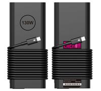 Fuente de alimentación/cargador para Dell 20V 6.5 A 130W USB-C + CABLE Garant...