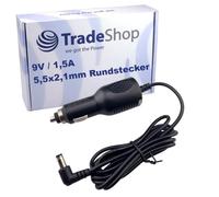 Fuente de alimentación, cargador y cable de carga, 9 V, 1,5 A, adaptador para coche, 5,5 x 2,1 mm, compatible con sistemas Arduino UNO REV/Nano/Mega / RP2040 / UNO R3 Platine