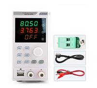 Fuente de alimentación CC Ajustable 80V 10A 300W LED Banco de Laboratorio Digital Fuente de alimentación estabilizada Fuente de alimentación Interruptor regulador de Voltaje(SS-8010HP)
