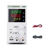 Fuente de alimentación CC Ajustable 80V 10A 300W LED Banco de Laboratorio Digital Fuente de alimentación estabilizada Fuente de alimentación Interruptor regulador de Voltaje(SS-305MF)