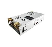 Fuente de alimentación CC programable Fuente de alimentación conmutada Ajustable, AC DC 0-12 24 36 48 60 100 150 200, 600 W, Pantalla Digital for Motor CCTV de Tira LED Protección múltiple de Alta pr