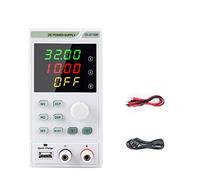 Fuente de alimentación CC programable Fuente de alimentación de CC Variable con función de memoria 40A 20V 300W banco de laboratorio programable fuente de alimentación ajustable Protección múltiple de