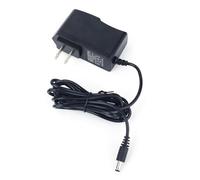 Fuente de Alimentación Compatible con Korg, Cable de Alimentación CC de 9V Adaptador de 2A Cargador de Cable Repuesto para Korg Volca Bass FM Beats Keys Kick Enchufe Estadounidense (1,85m)