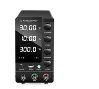 Fuente de alimentación con pantalla digital ajustable, minifuentes for laboratorio, regulador voltaje(A-SPS-C605 Black)