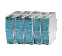 Fuente de alimentación conmutada Carril DIN Industrial EDR-75 EDR-120-12 75W 120W 240W 12V 24V 48V AC Fuente iluminación LED Salida única(24V,EDR-150)