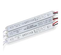 Fuente de alimentación conmutada DC12V/24V, 12W, 24W, 36W, 60W, 72W, transformador de iluminación AC220V, 1A, 1,5A, 2A, 2,5A, 3A, 5A, 6A, controlador LED (1 unidad)(DC12V 24W 2A)