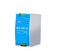 Fuente de alimentación conmutada de 220V a CC de 24V, 12V y 48V, 240W y 120 W, con guía de alimentación de 10A y 5A(NK105G2,75W)