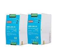 Fuente de alimentación conmutada de Carril DIN Industrial de 240W 12V 24V 48V CA/CC Fuente de alimentación de Salida única NDR-240-12 NDR-240-24 NDR-240-48(48V_240W)